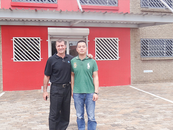 88858cc永利官网拜访南非客户