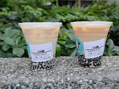 贴在奶茶上的标签是热敏纸吗？